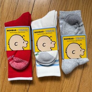 Bombas Peanuts Colorful Sock Trio SOLD OUT